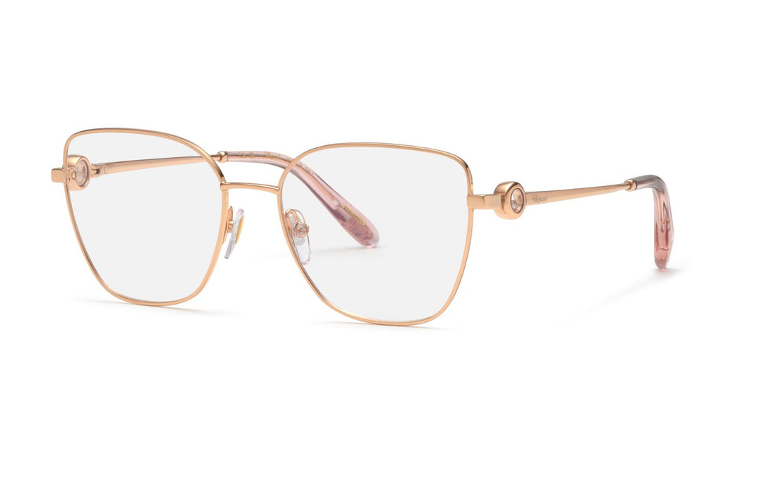 Occhiali da vista chopard vchl59s 08fc dorado square femenino taglia 54mm - Vista principale