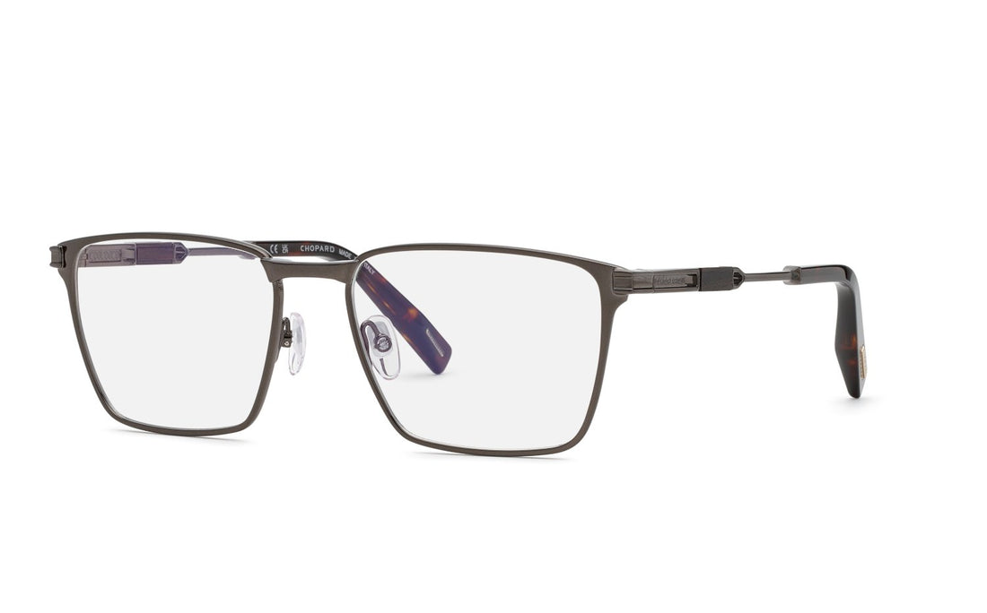 Occhiali da vista chopard vchm09 0568 plateado square masculino taglia 56mm - Vista principale