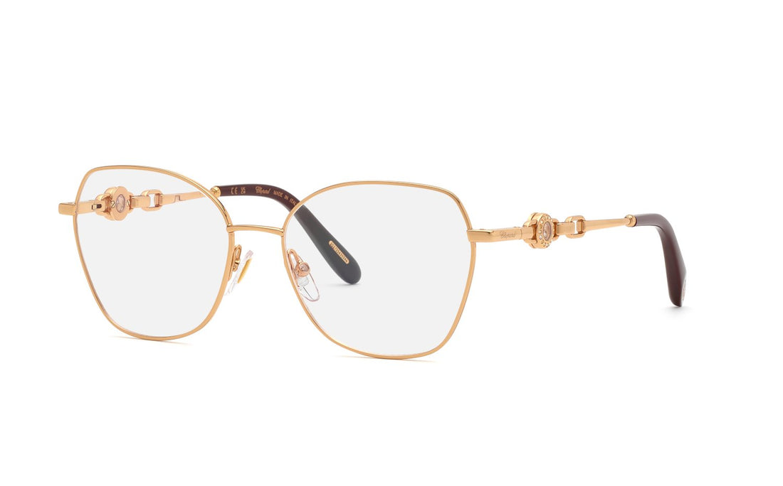 Occhiali da vista chopard vchm16s 08fc dorado geometric femenino taglia 54mm - Vista principale