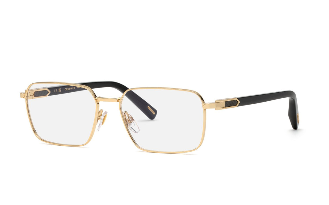 Occhiali da vista chopard vchm36 0300 dorado square masculino taglia 57mm - Vista principale