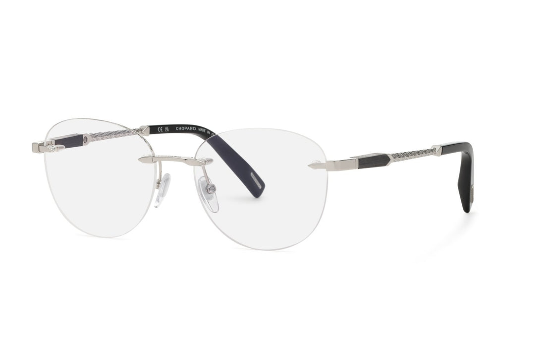 Occhiali da vista chopard vchm38 0579s3 plateado various forms masculino taglia 55mm - Vista principale