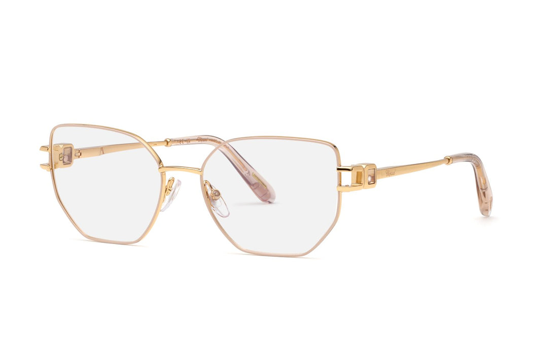 Occhiali da vista chopard vchm45s 02am dorado butterfly femenino taglia 55mm - Vista principale