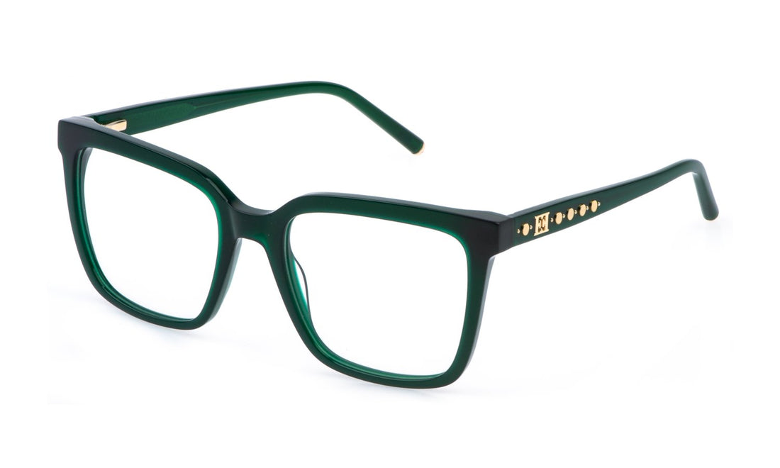 Occhiali da vista escada vesf28 06rs verde square femenino taglia 53mm - Vista principale