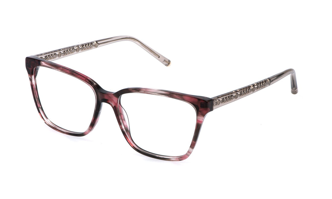 Occhiali da vista escada vesf35 01ke rosa square femenino taglia 55mm - Vista principale