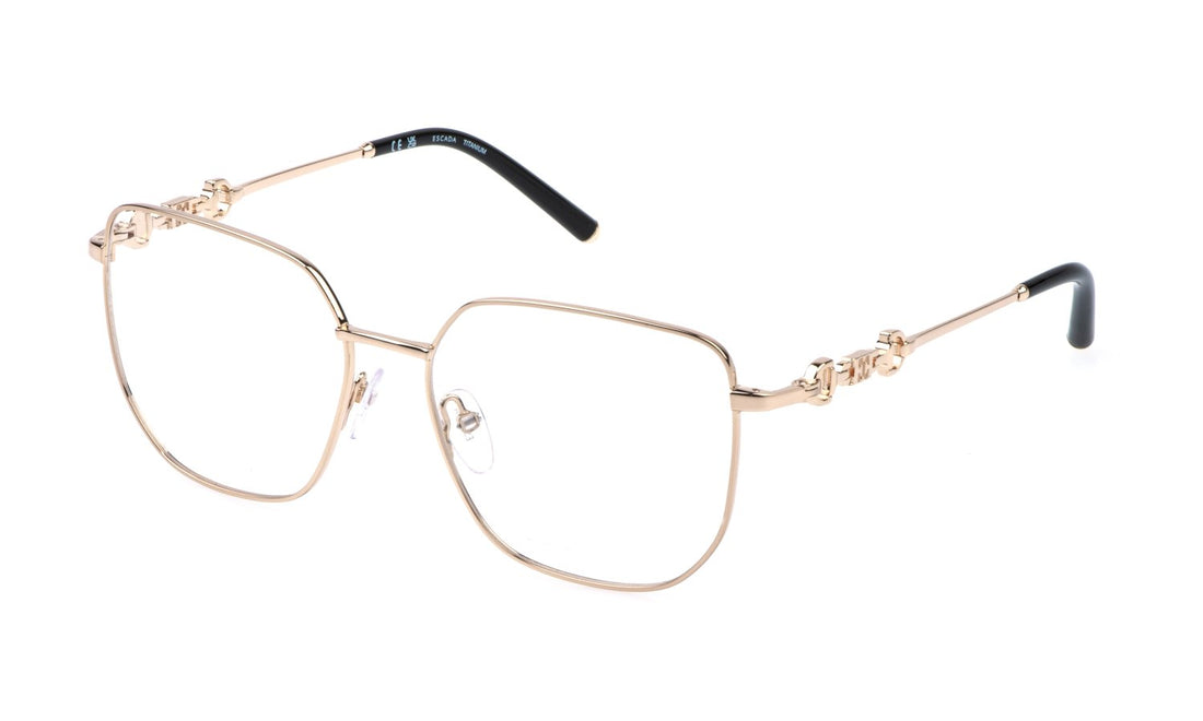 Occhiali da vista escada vesf40 08fc dorado geometric femenino taglia 55mm - Vista principale