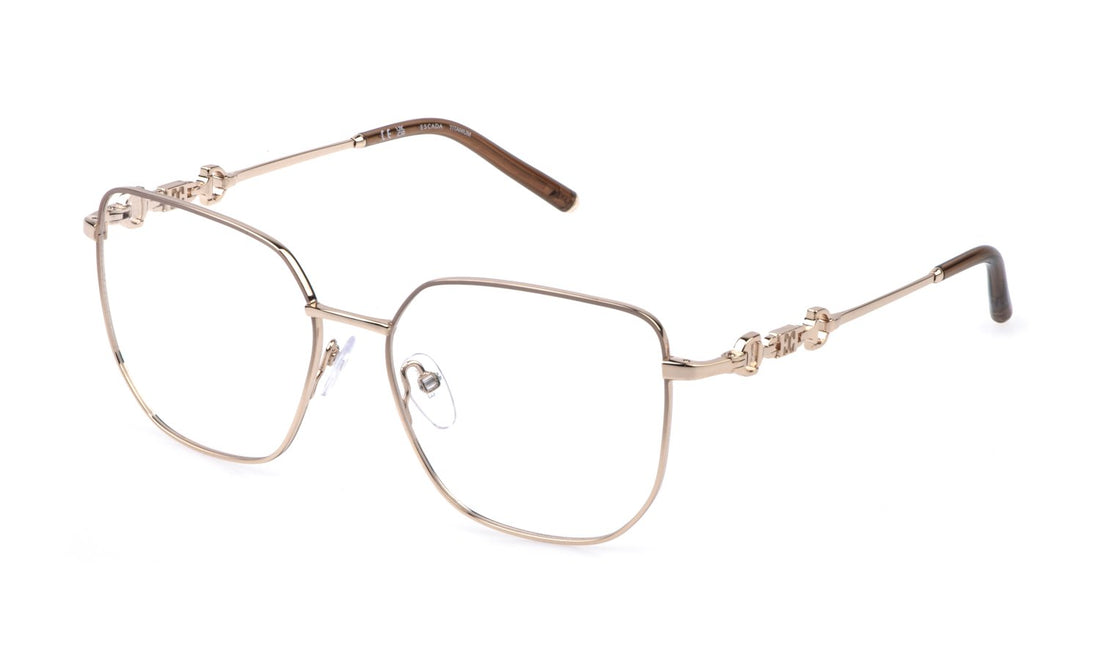 Occhiali da vista escada vesf40 0h32 dorado geometric femenino taglia 55mm - Vista principale