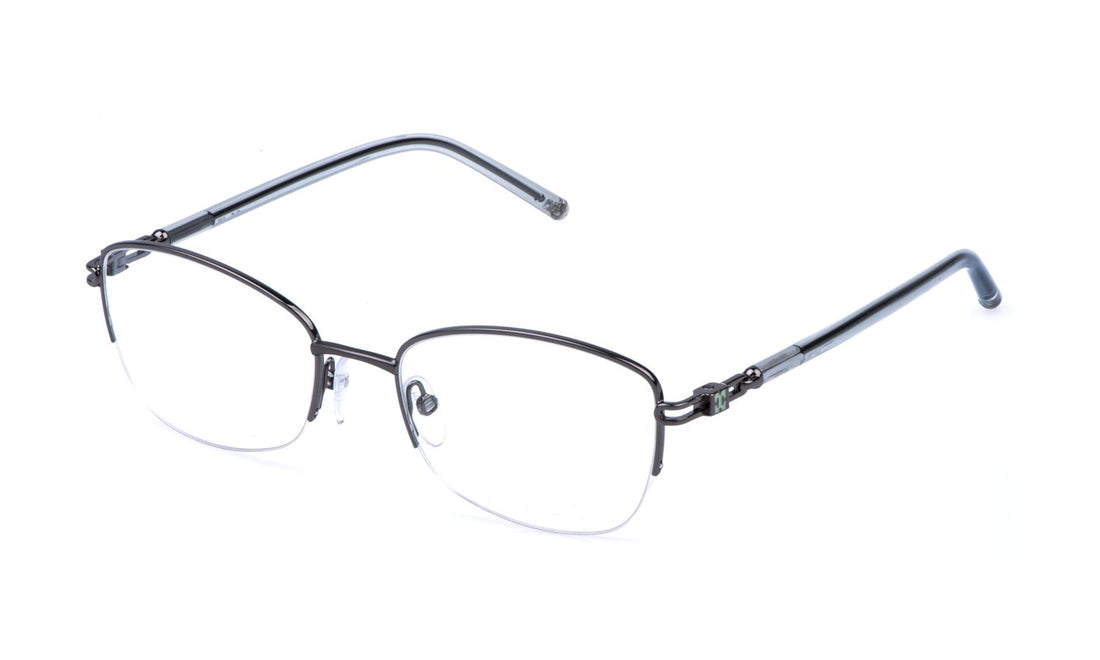 Occhiali da vista escada vesf84 0e56 plateado geometric femenino taglia 53mm - Vista principale