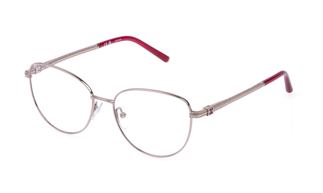 Occhiali da vista escada vesf86 a39y dorado cat eye femenino taglia 54mm - Vista principale