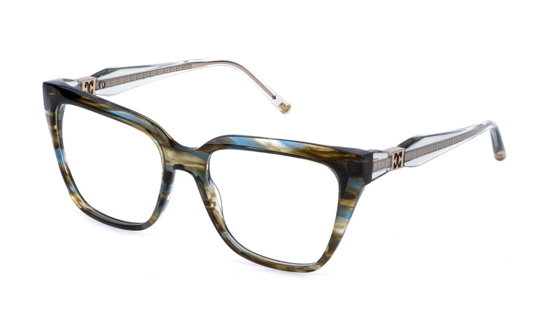 Occhiali da vista escada vesf87 06u8 marron square femenino taglia 54mm - Vista principale