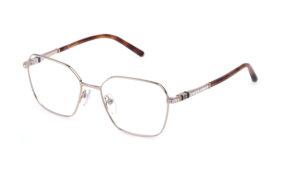 Occhiali da vista escada vesf93s 0300 dorado geometric femenino taglia 53mm - Vista principale