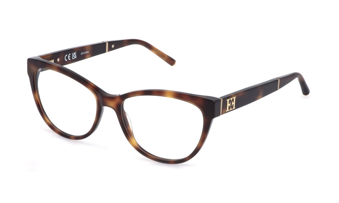 Occhiali da vista escada vesg22 0752 havana butterfly femenino taglia 54mm - Vista principale