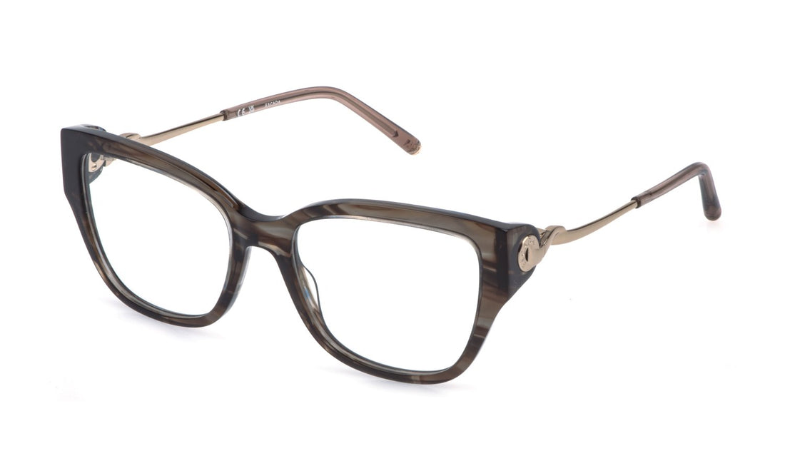 Occhiali da vista escada vesg24 09n6 verde square femenino taglia 54mm - Vista principale