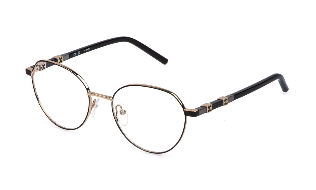 Occhiali da vista escada vesg29 0301 dorado geometric femenino taglia 53mm - Vista principale