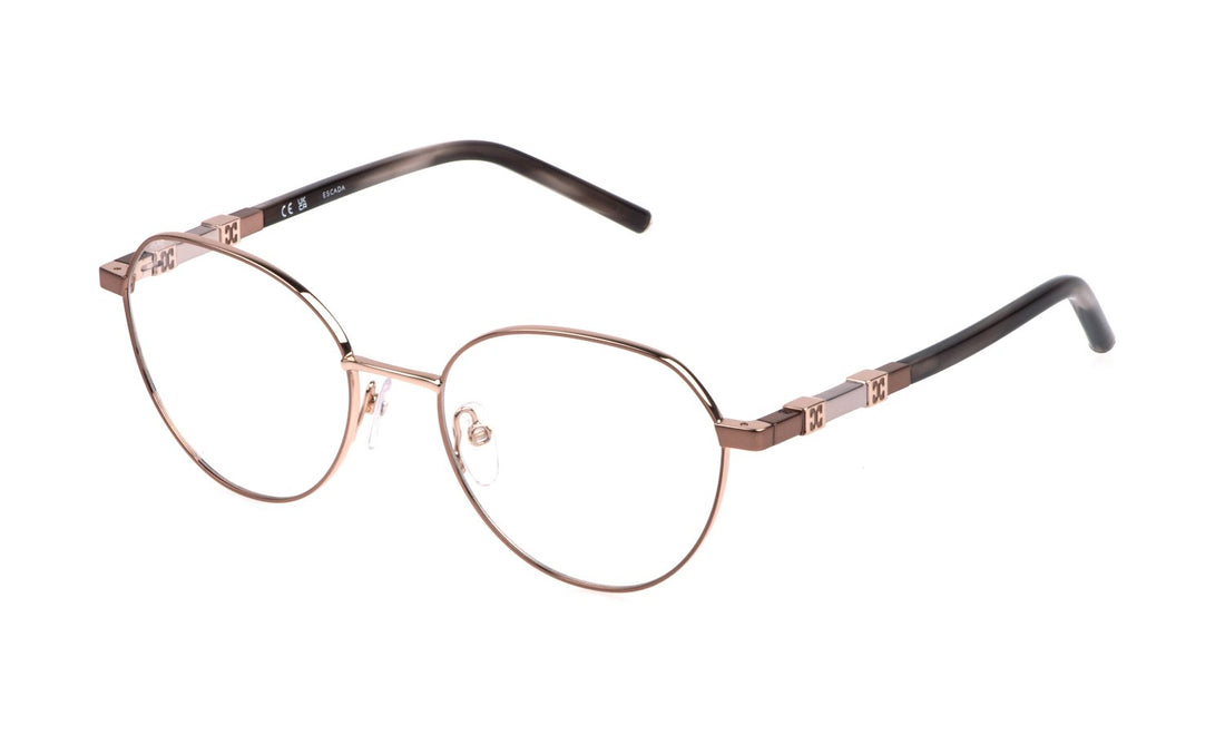 Occhiali da vista escada vesg29 08mz dorado geometric femenino taglia 53mm - Vista principale