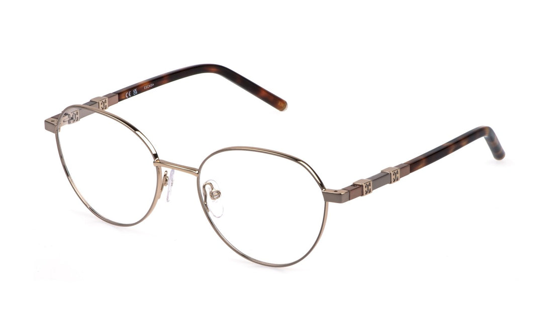 Gafas graduadas escada vesg29 0e61 dorado geometric femenino talla 53mm - Vista principal