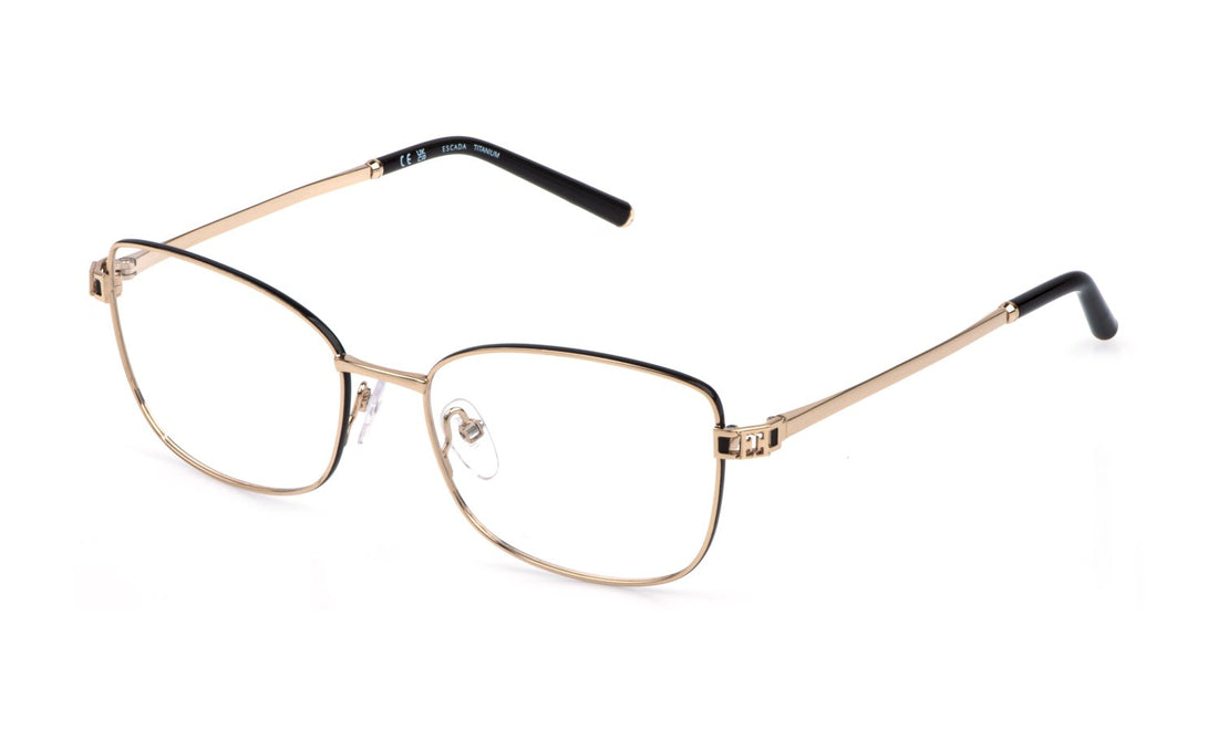 Gafas graduadas escada vesg32 0301 dorado square femenino talla 54mm - Vista principal