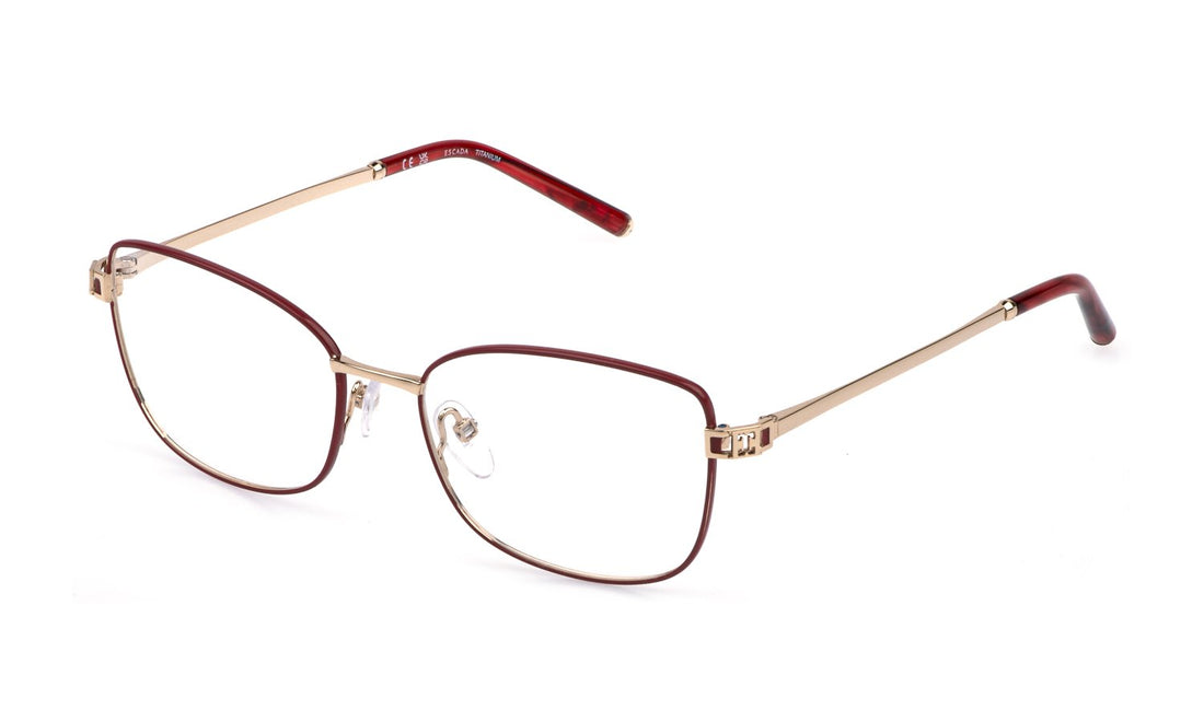 Gafas graduadas escada vesg32 0357 dorado square femenino talla 54mm - Vista principal