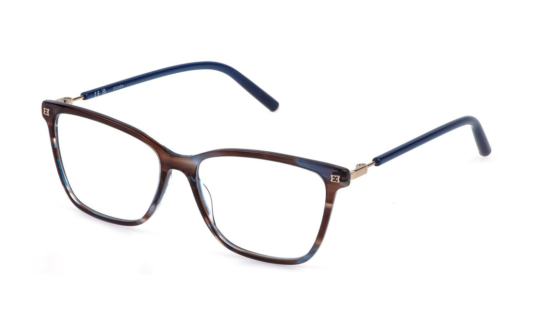 Gafas graduadas escada vesg34 0i22 marron square femenino talla 55mm - Vista principal