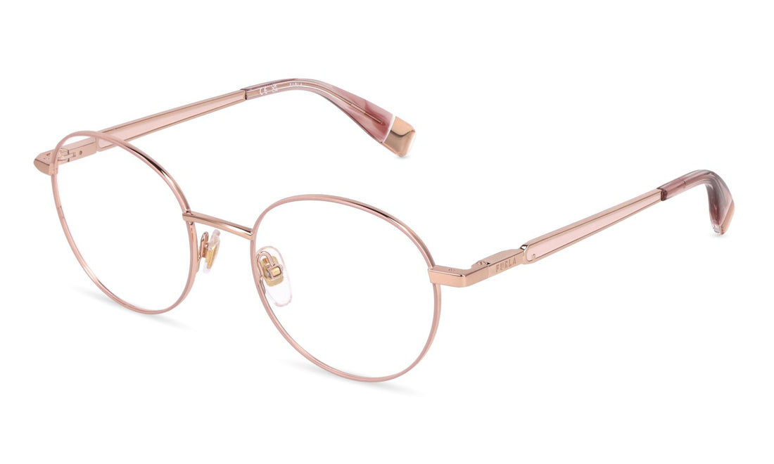 Brillen furla vfub63 02am dorado pantos femenino maat 50mm - Hoofdaanzicht