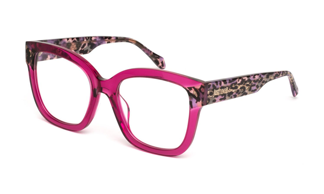 Occhiali da vista just cavalli vjc115v 01bv rosa butterfly femenino taglia 53mm - Vista principale