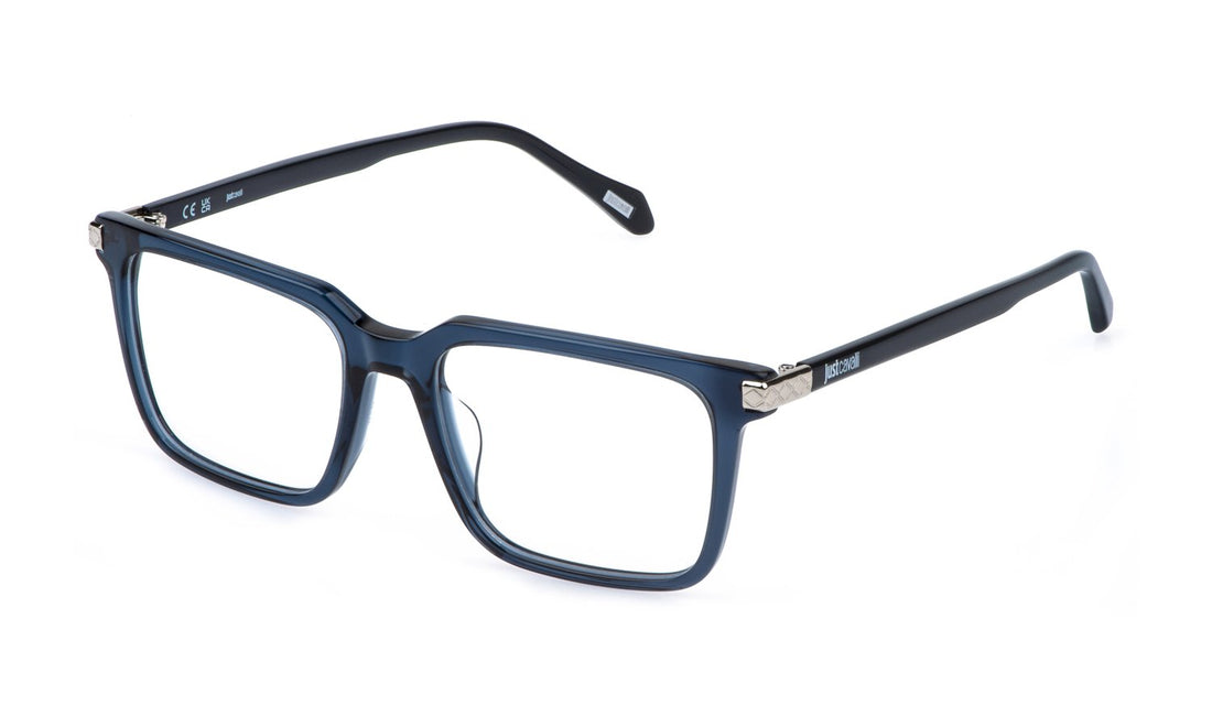 Occhiali da vista just cavalli vjc136 0w47 azul square masculino taglia 53mm - Vista principale