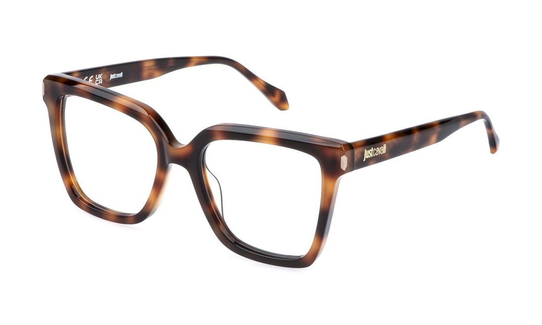 Occhiali da vista just cavalli vjc139 09aj havana square femenino taglia 52mm - Vista principale