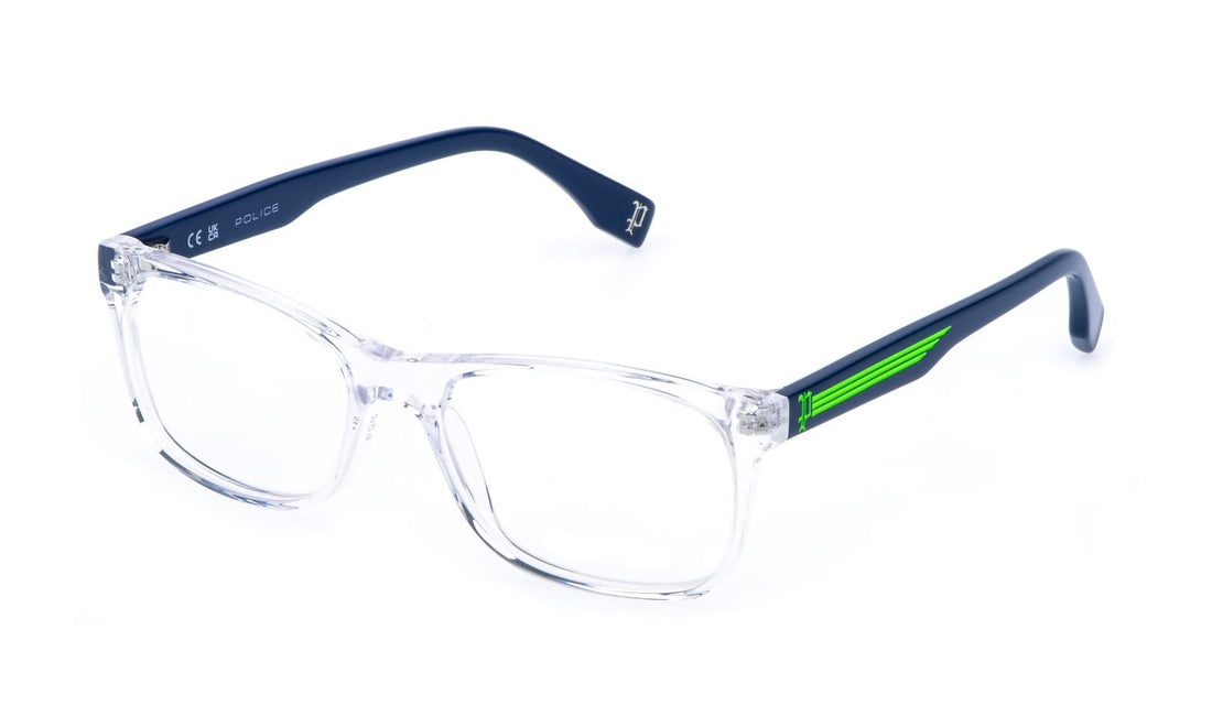 Óculos graduados police vk171 0p79 transparente square infantil tamanho 51mm - Vista principal