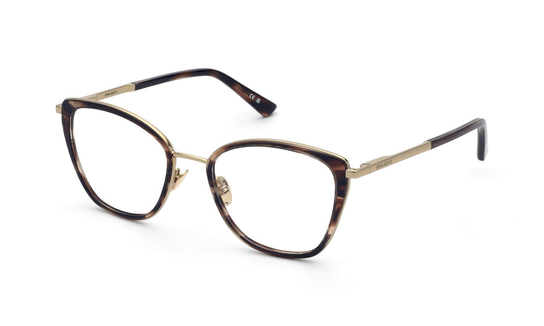 Gafas graduadas nina ricci vnr418 0300 dorado butterfly femenino talla 52mm - Vista de detalle