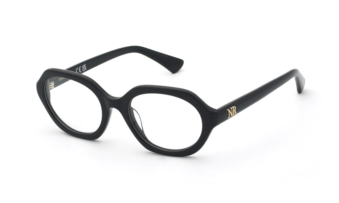 Occhiali da vista nina ricci vnr468 0700 negro geometric femenino taglia 51mm - Vista principale