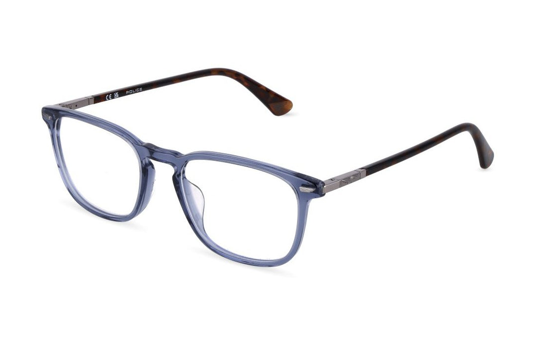 Lunettes de vue police vplf81 06na azul square masculino taille 52mm - Vue principale