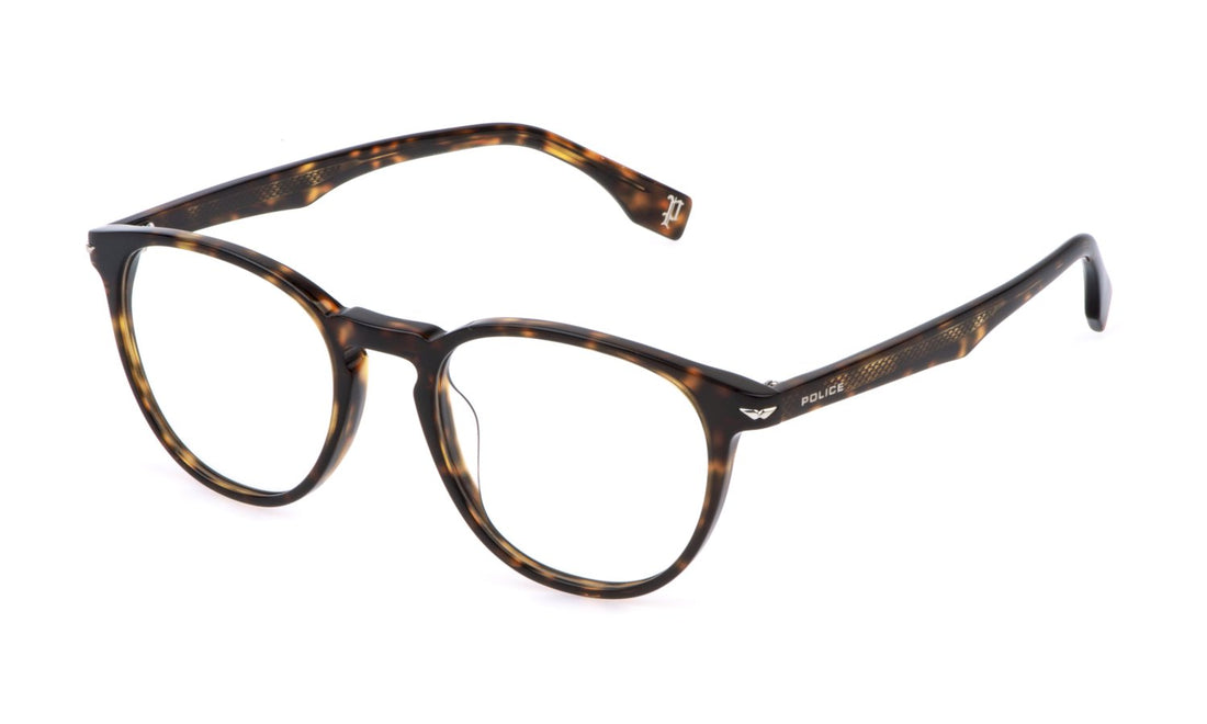 Occhiali da vista police vplg72e 06e4 havana pantos masculino taglia 50mm - Vista principale