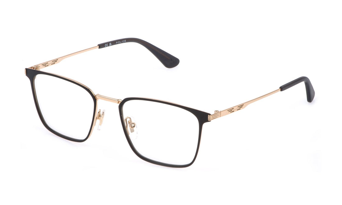 Occhiali da vista police vplq70 0302 dorado square masculino taglia 52mm - Vista principale