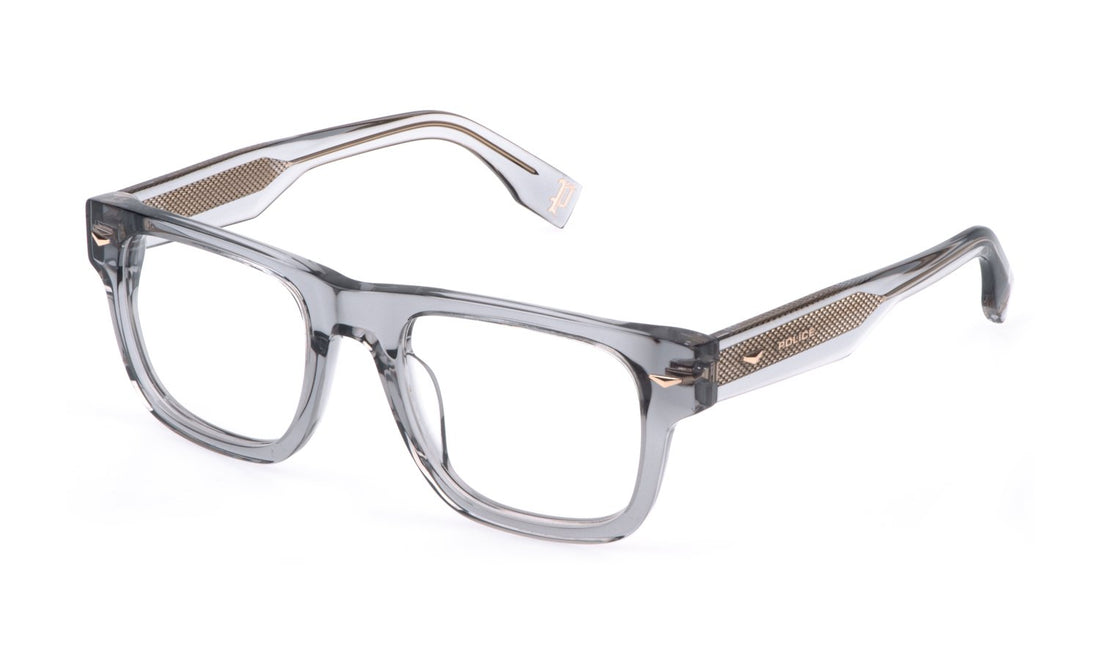 Brillen police vplq72e 04g0 gris square masculino größe 52mm - Hauptansicht
