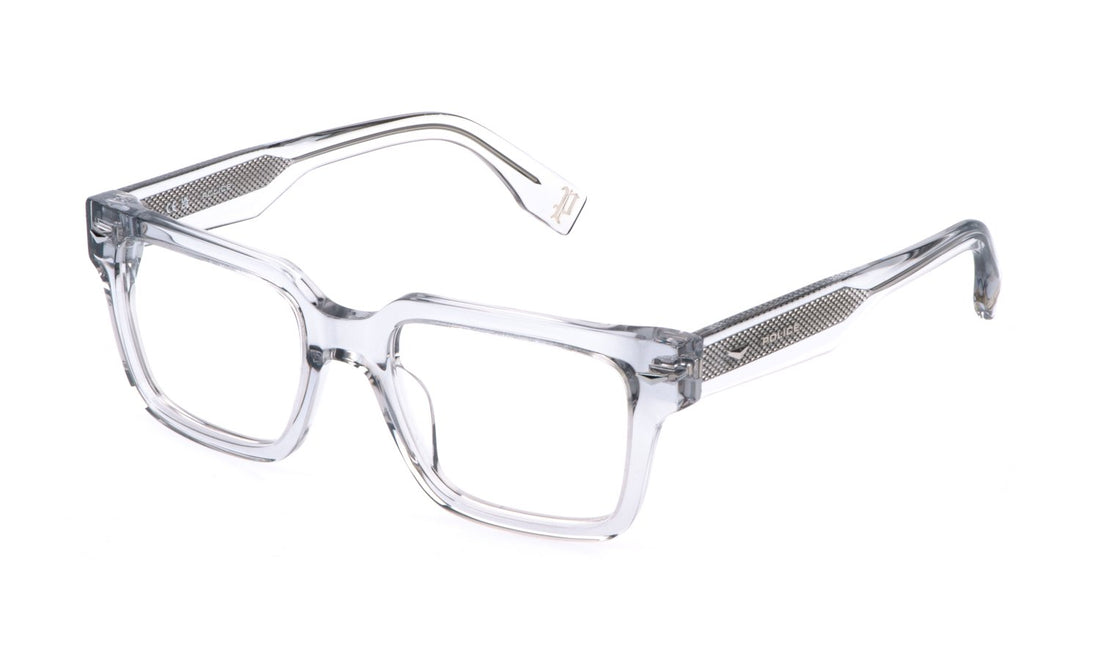 Brillen police vplq73e 06a7 gris square masculino größe 53mm - Hauptansicht
