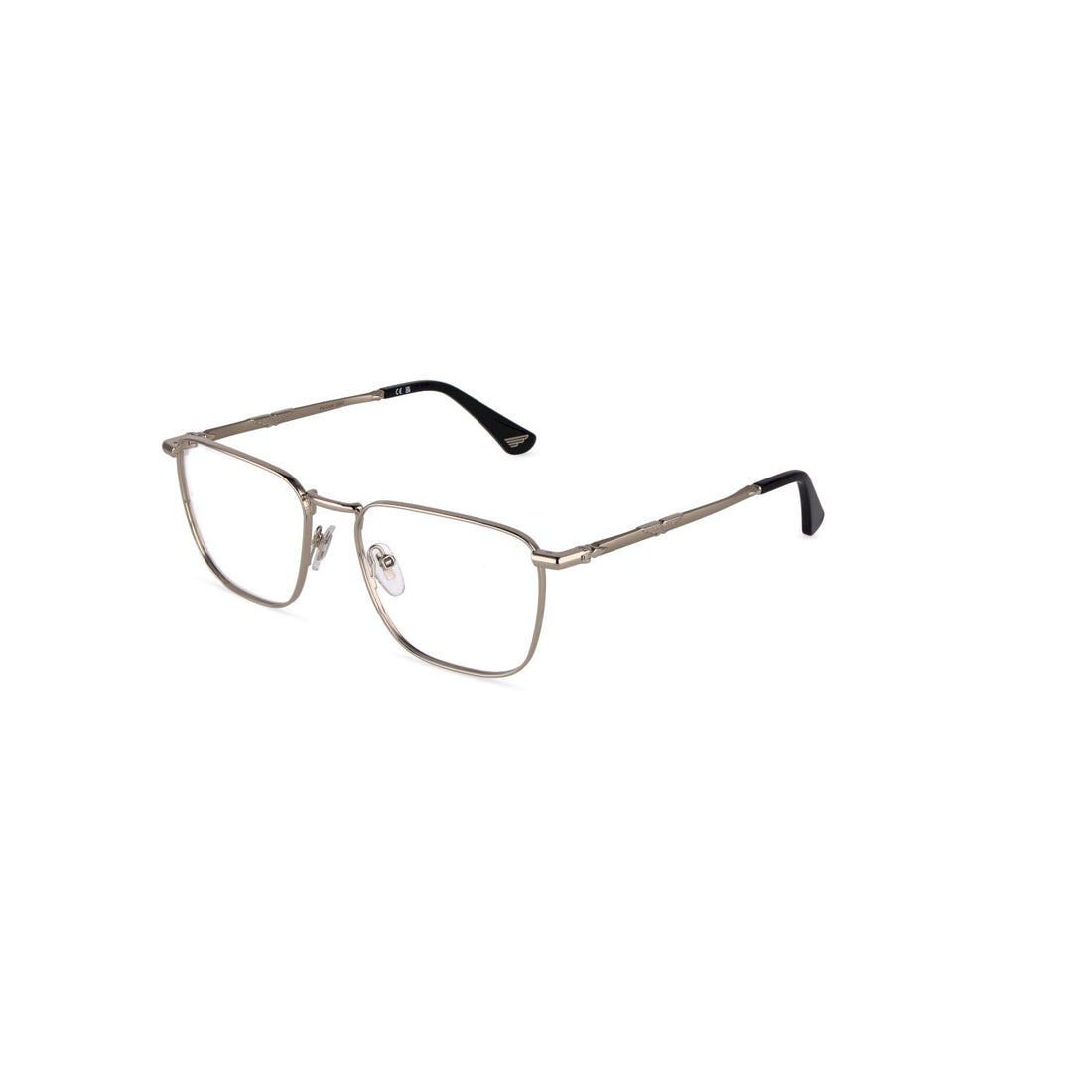 Occhiali da vista police vplu62 0589 plateado square masculino taglia 55mm - Vista principale