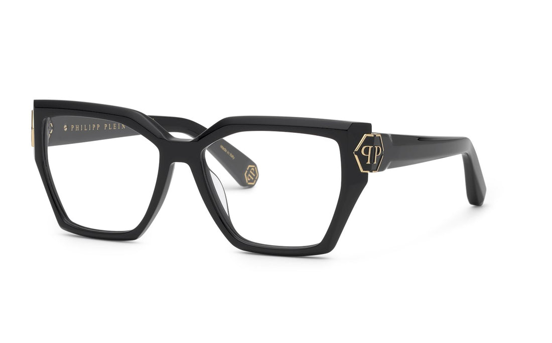 Gafas graduadas philipp plein vpp217m 0700 negro geometric femenino talla 57mm - Vista principal