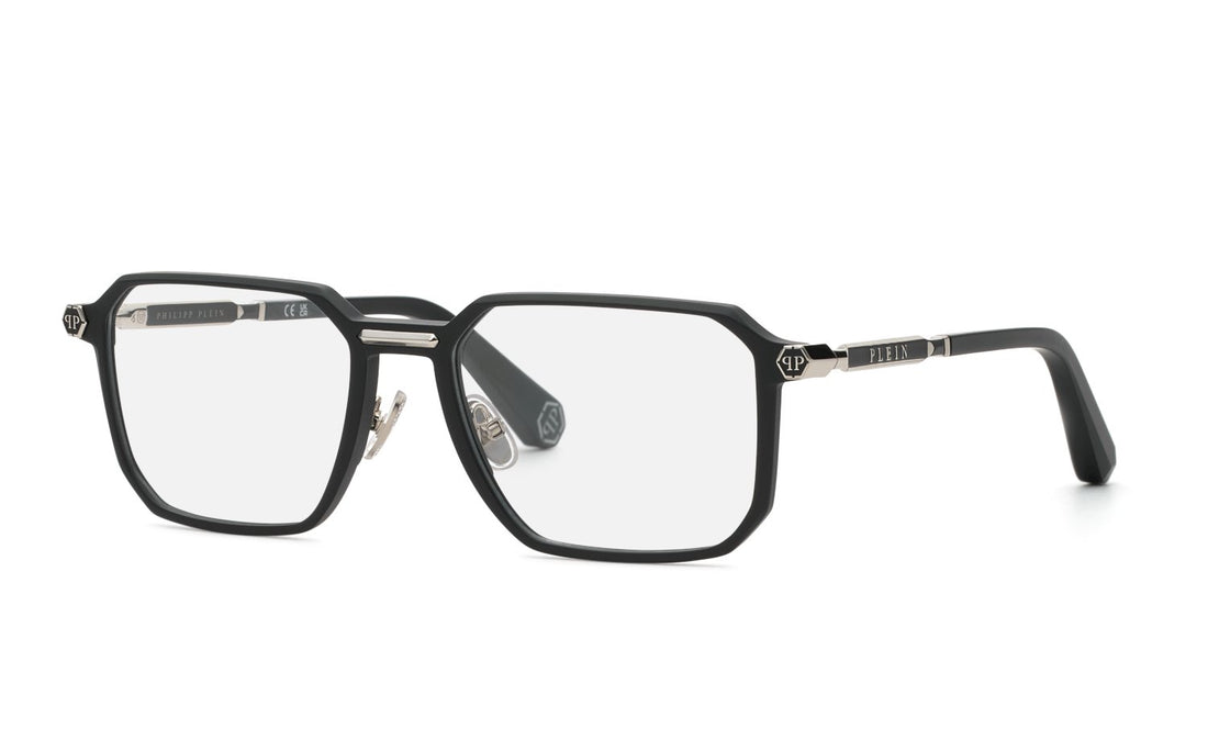 Gafas graduadas philipp plein vpp220m 0u28 negro geometric masculino talla 55mm - Vista principal