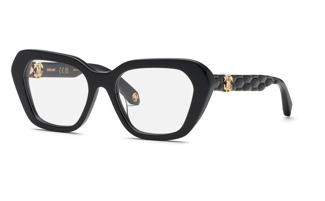 Gafas graduadas roberto cavalli vrc070v 0700 negro geometric femenino talla 54mm - Vista principal