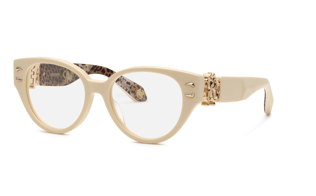 Occhiali da vista roberto cavalli vrc076m 09x7 beige butterfly femenino taglia 52mm - Vista principale
