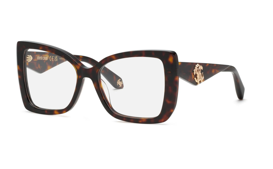Gafas graduadas roberto cavalli vrc111 0743 marron butterfly femenino talla 54mm - Vista principal