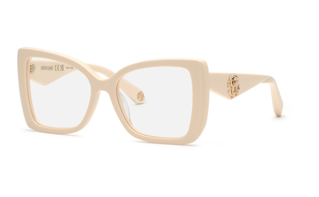 Gafas graduadas roberto cavalli vrc111 09x7 beige butterfly femenino talla 54mm - Vista principal
