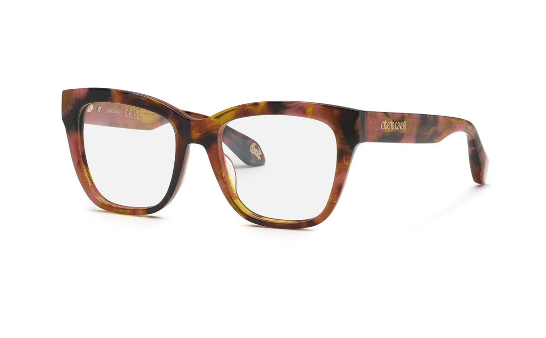 Gafas graduadas roberto cavalli vrc116m 01gq havana square femenino talla 53mm - Vista principal