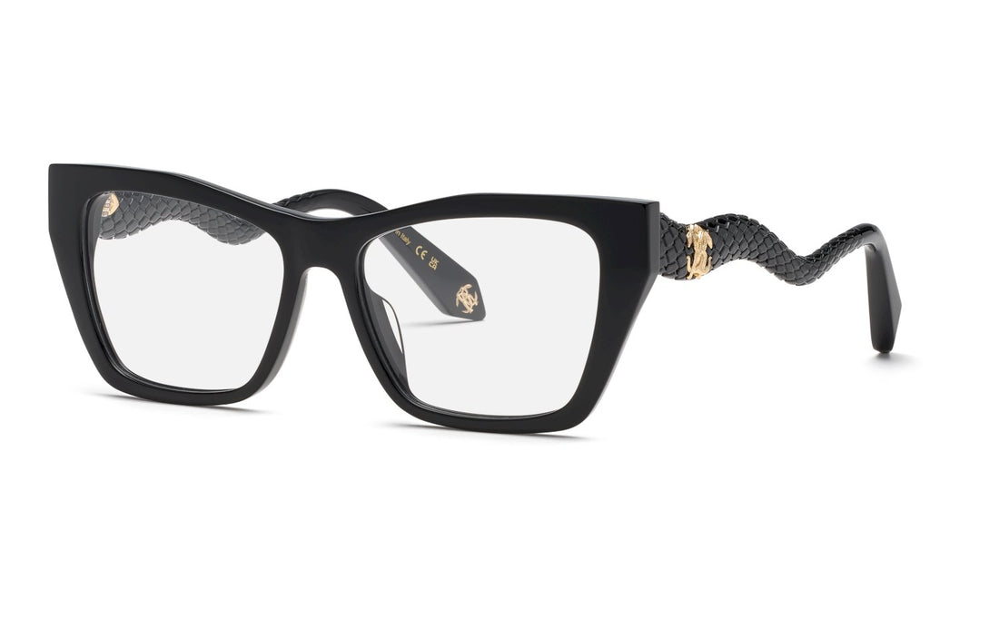 Gafas graduadas roberto cavalli vrc117m 0700 negro square femenino talla 55mm - Vista principal