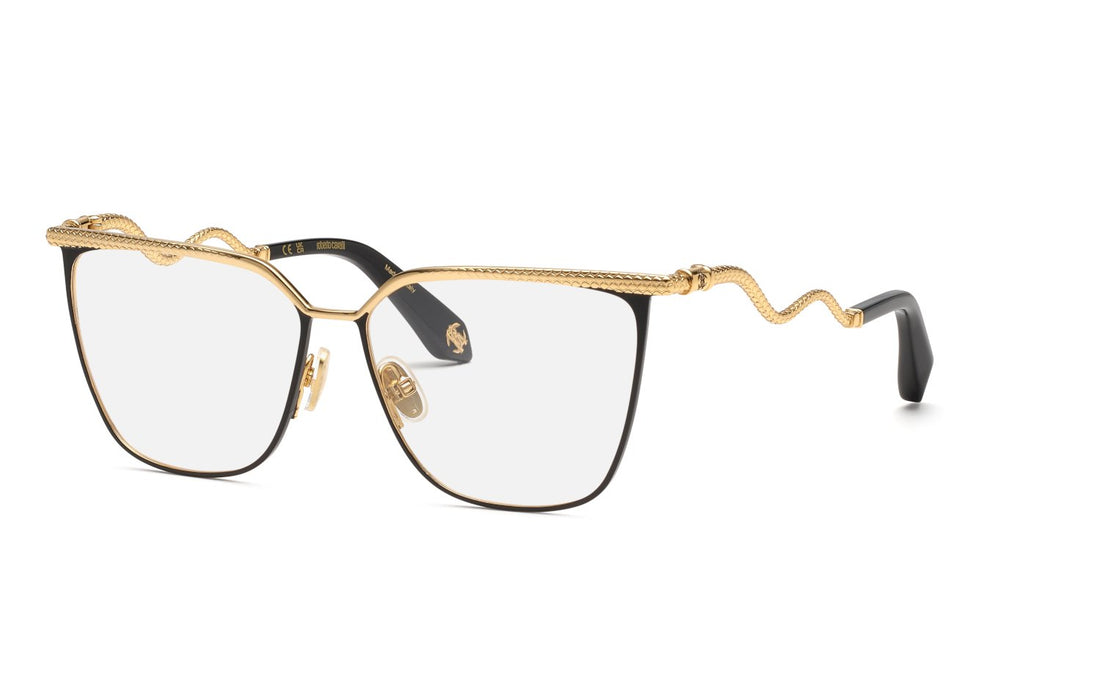 Gafas graduadas roberto cavalli vrc122m 0301 dorado butterfly femenino talla 57mm - Vista principal