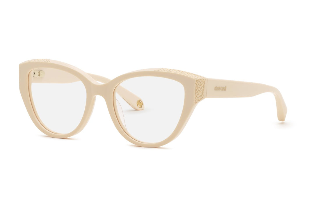 Gafas graduadas roberto cavalli vrc146m 09x7 beige butterfly femenino talla 52mm - Vista principal