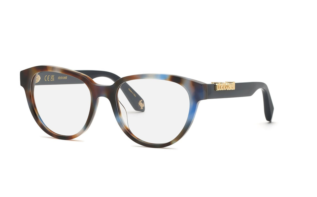 Occhiali da vista roberto cavalli vrc160m 09uv marron geometric femenino taglia 52mm - Vista principale