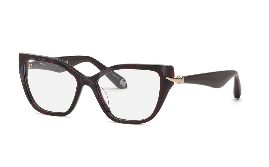 Occhiali da vista roberto cavalli vrc161m 0915 violeta butterfly femenino taglia 54mm - Vista principale