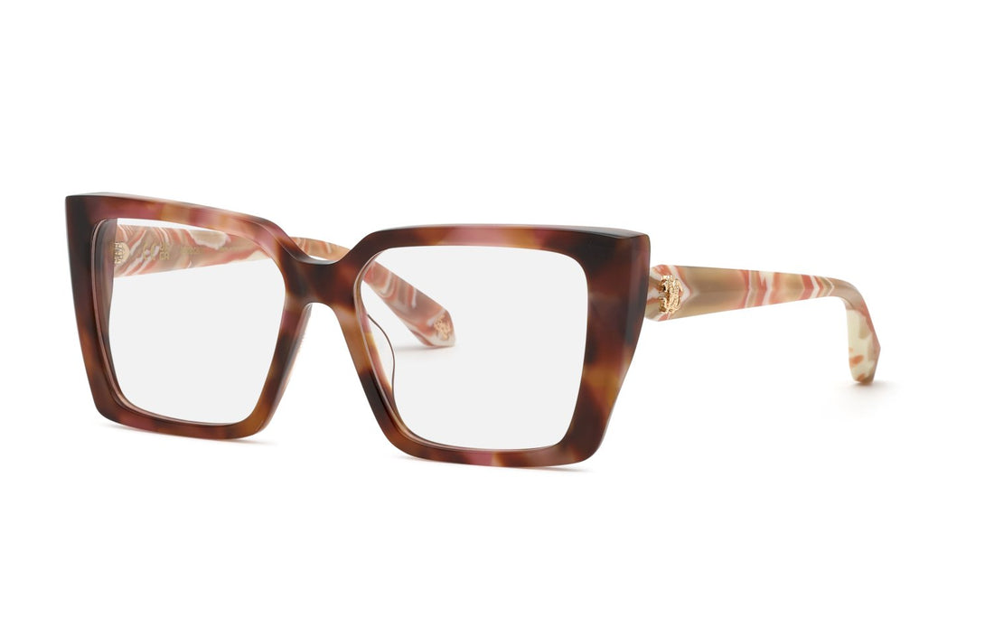 Occhiali da vista roberto cavalli vrc163m 01gq marron square femenino taglia 54mm - Vista principale