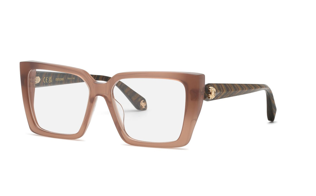 Occhiali da vista roberto cavalli vrc163m 06xm marron square femenino taglia 54mm - Vista principale