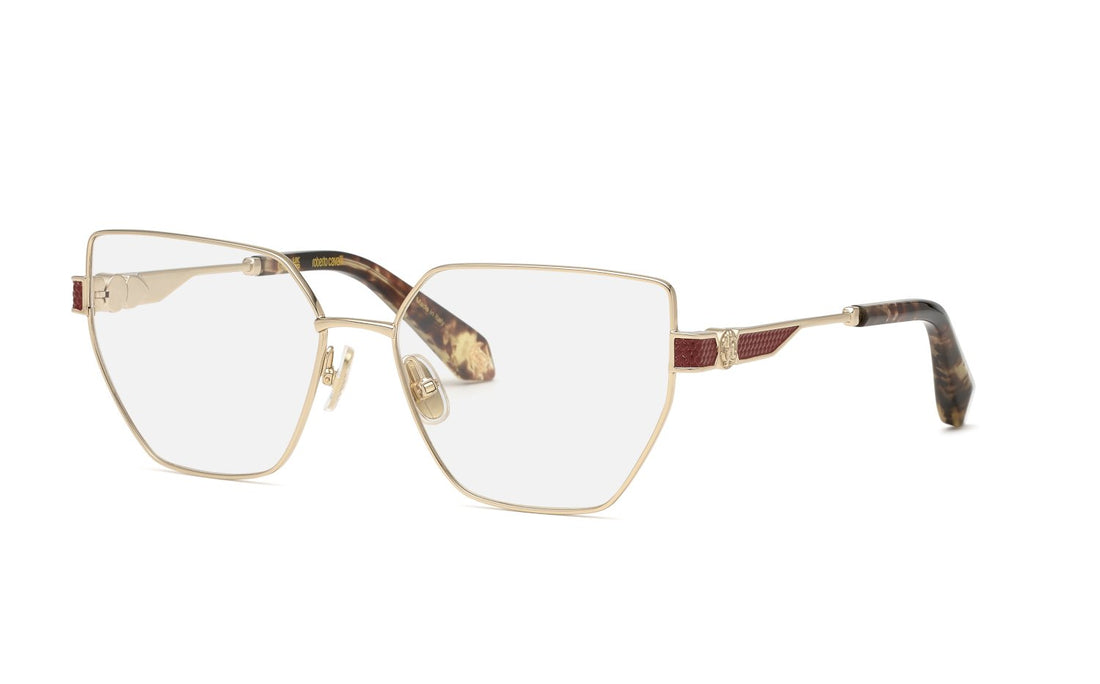 Occhiali da vista roberto cavalli vrc165m 0492 dorado geometric femenino taglia 57mm - Vista principale